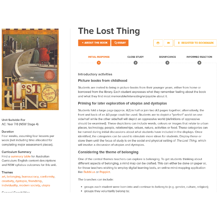 The lost thing: Unit of work
